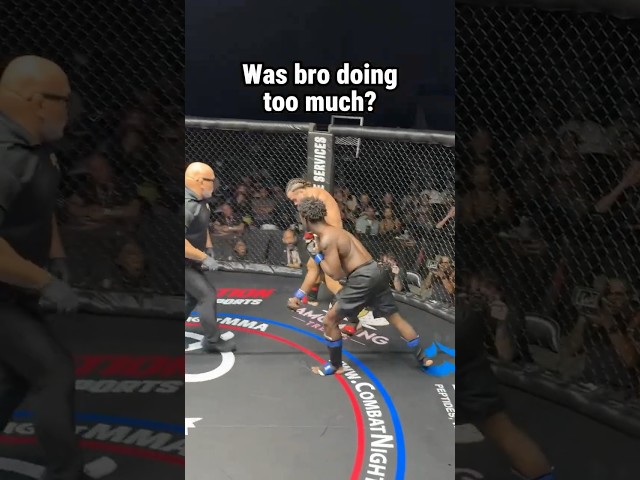Turnt up a little prematurely 😬 #mma #fighter #combatnight #comeback #viral #sports