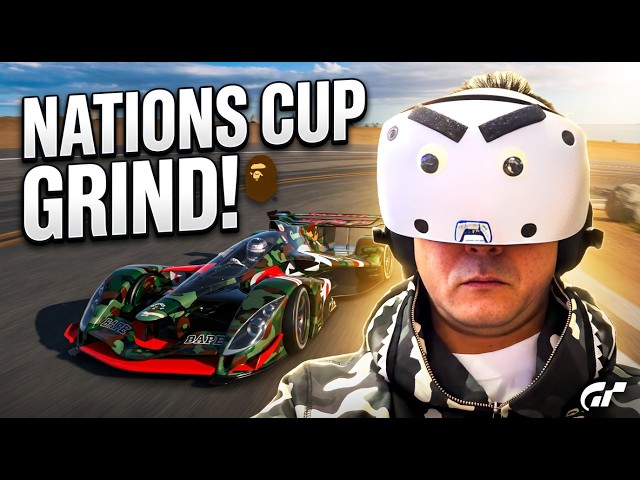 RL9010: Gran turismo 7 VR 5-cam: Nations Cup USA Final Rd Deep forest 35 laps?!