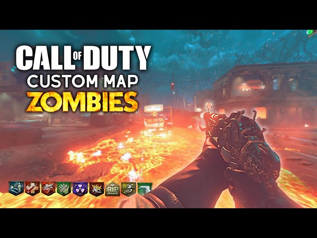 “Town” from BO2, but... BIGGER! (Town Reimagined - Custom Map Zombies #1)