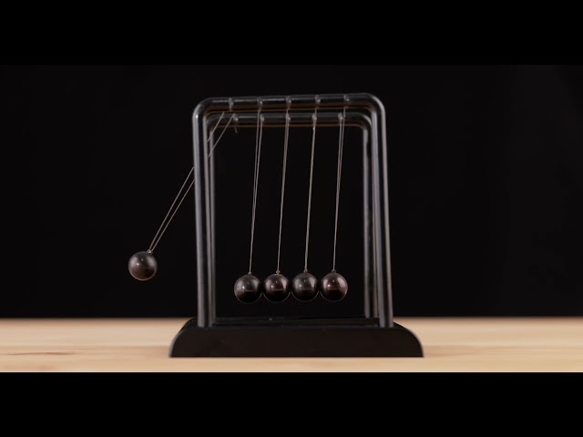 Newton Pendulum | Free Stock Footage - No Copyright | 4K