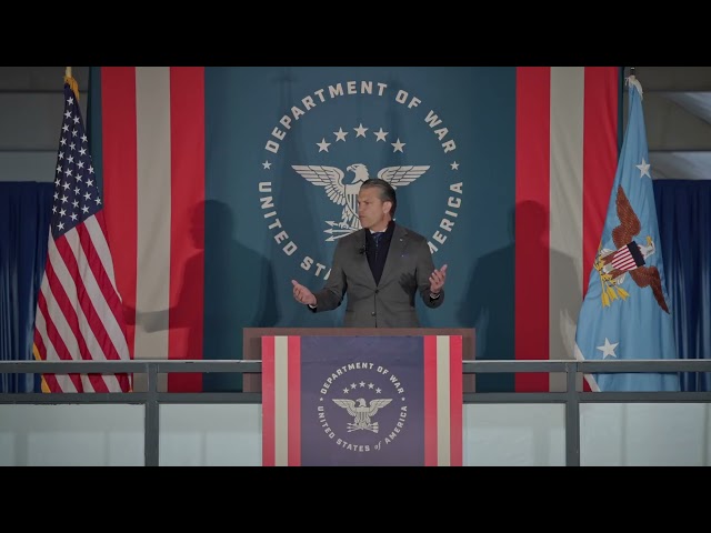 Secretary Hegseth's FULL ADDRESS at the United States Air Force Academy.