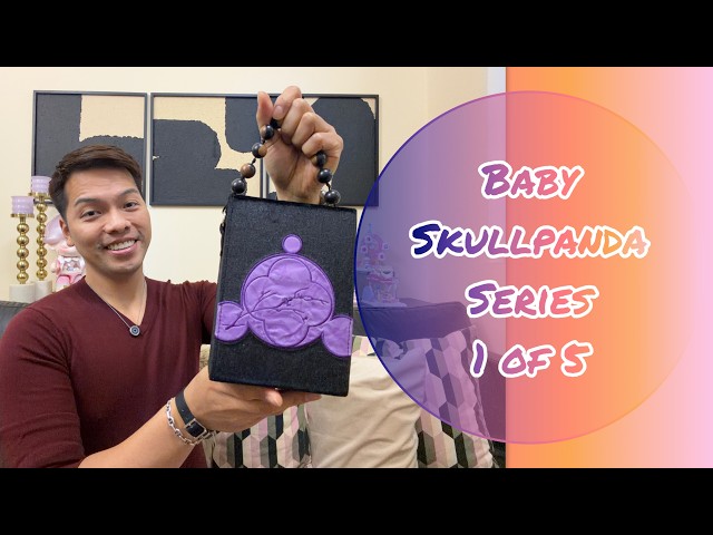 Baby Skullpanda Series 1 of 5 || Unboxing: Popmart Purple Baby Skullpanda || IMDEXSTAR YU