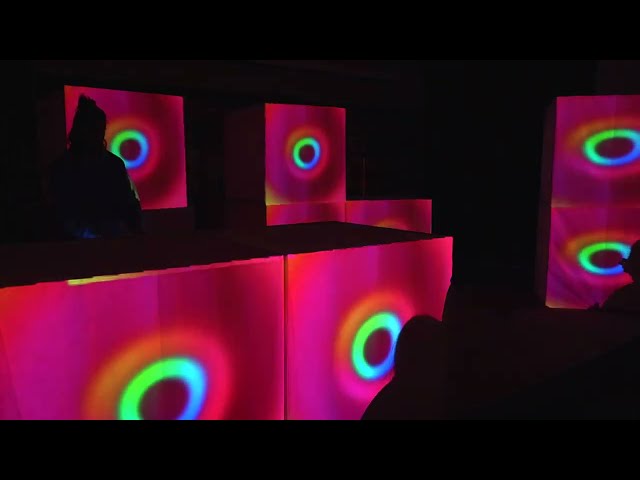 Aubēn × EMCA - DJ SET & A/V LIVE MAPPING ON CUBES