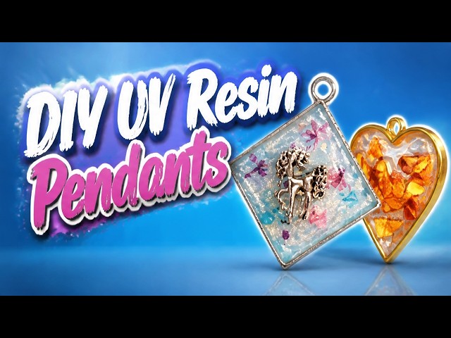 DIY UV Resin Pendants: Easy Crafts You Can Make at Home!
