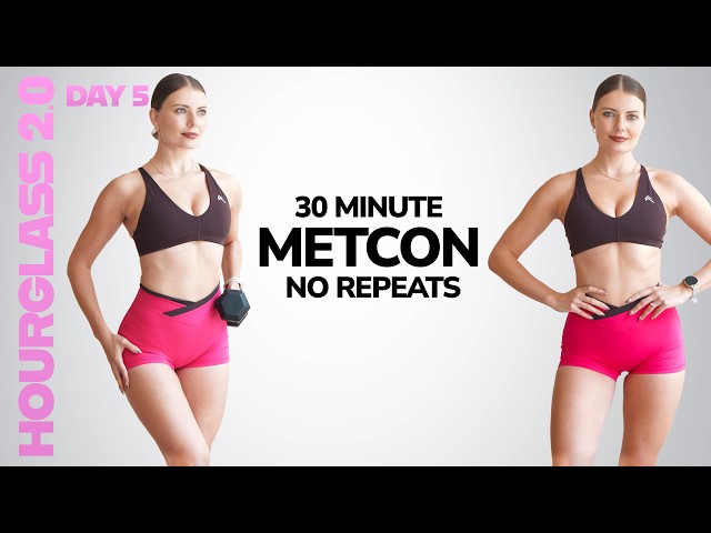 30 MIN TOTAL BODY METCON WORKOUT- METABOLIC CONDITIONING STRENGTH WORKOUT