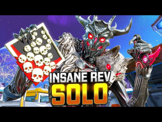 SOLO Revenant and 50 KILLS & 13K Damage INSANE Gameplay Apex Legends