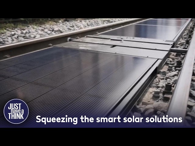 The Solar Railway That Could Solve a Much Bigger Problem.