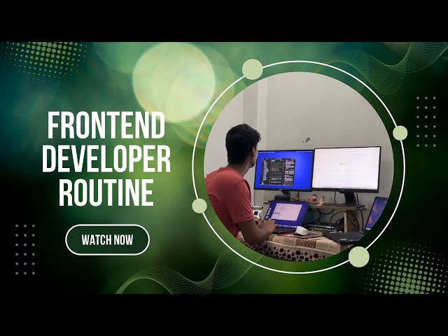 Frontend Developer WORK FROM HOME Routine 👨‍💻 |  vlog 13 | #aakashchhoker #workfromhome #dayinmylife