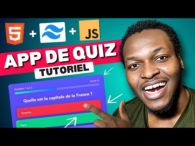 Learn JavaScript with this single project (Quizz App Beginner Tutorial)