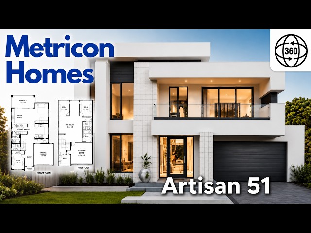 Display Homes Metricon Artisan 55 VR Tour