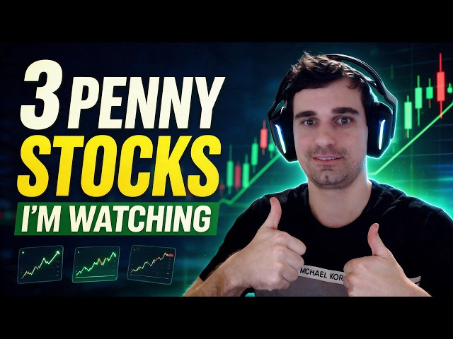 3 Penny Stocks I’m Watching RIGHT NOW! 🚀