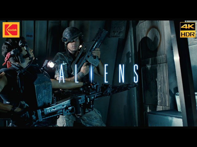 Aliens (1986) Scene Movie Clip 4K HDR10 Remaster Dolby Vision Mastered