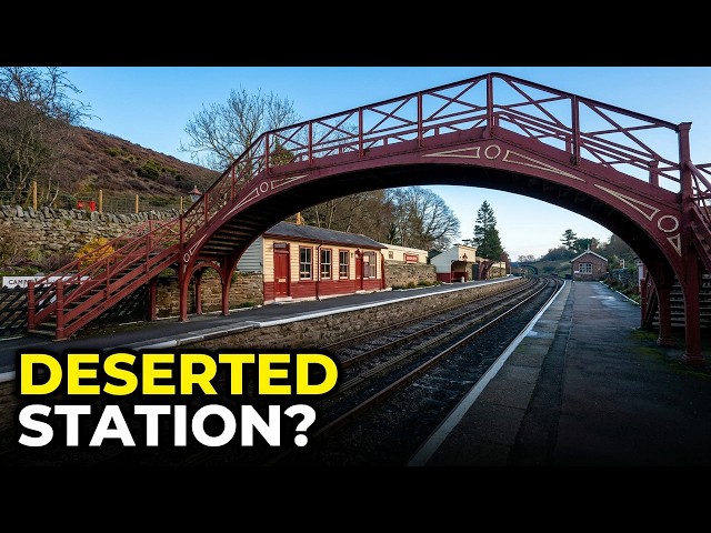 Goathland Station 360 VR Walk - Rare Access to Closed Lines