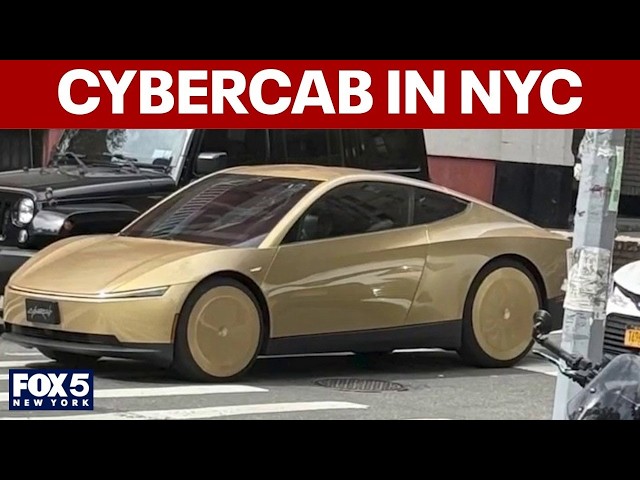 Tesla Cybercab spotted in NYC