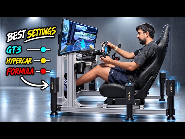 Moza's New HMA150 Motion Rig Is A BEAST When Tuned!