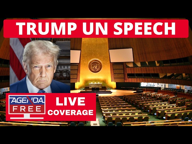 Trump Speech to UN (United Nations) General Assembly - LIVE Breaking News Coverage
