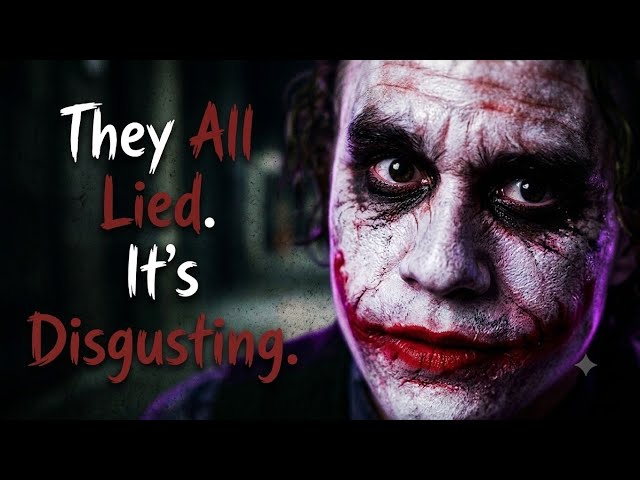 The Day You Stop Explaining Yourself | Joker's Dark Truth