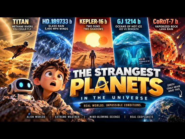 These Alien Worlds Break Every Rule On Earth #space  #science