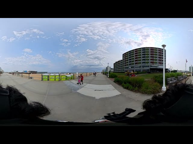 Immersive 360° VR: Walking the Virginia Beach Oceanfront