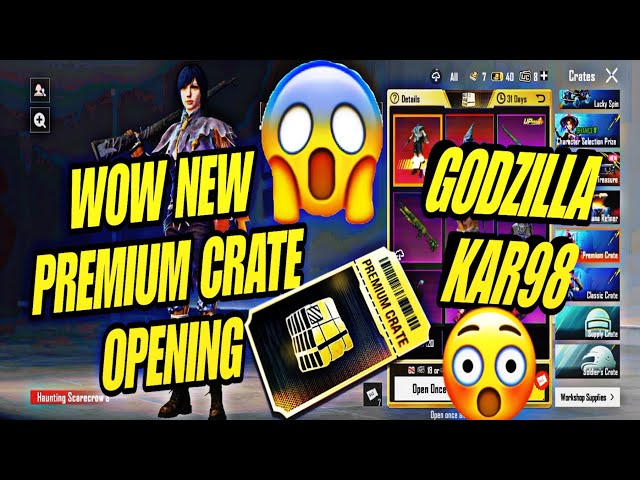 I Opened 80 Premium Crates For Godzilla Kar89😱 My Luck is INSANE! | PUBG Mobile