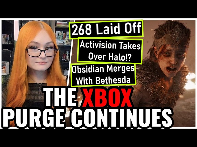 Xbox PURGE Continues 🤣 Hundreds Laid Off, Activision Takes Over Halo & Ninja Theory CLOSED