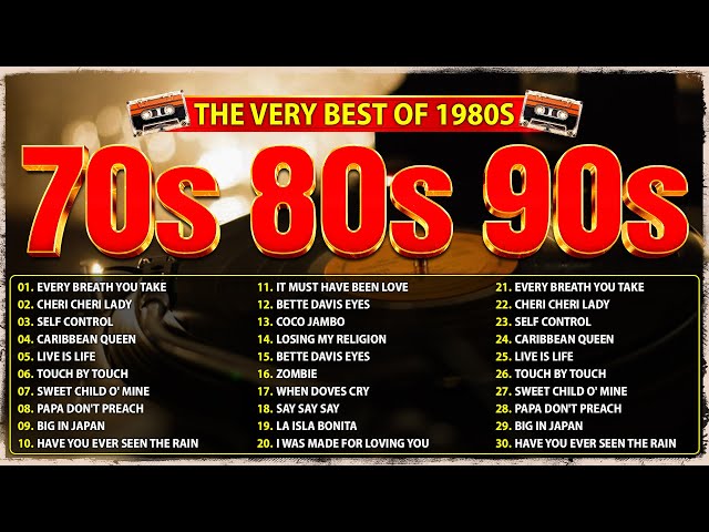 Best Music Hits 70s 80s 90s Playlist 📀 Greatest Hits 70s 80s 90s Oldies Music 1886 📀 Classic Music