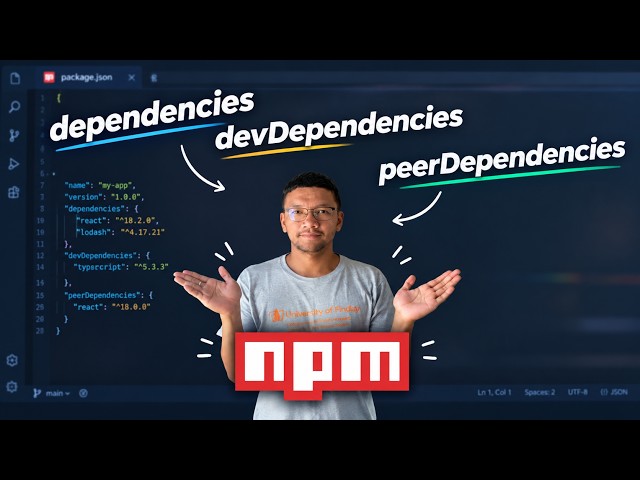 dependencies vs devDependencies vs peerDependencies