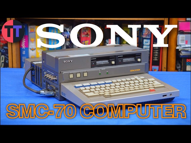 Sony's First Computer - The SMC-70 from 1982
