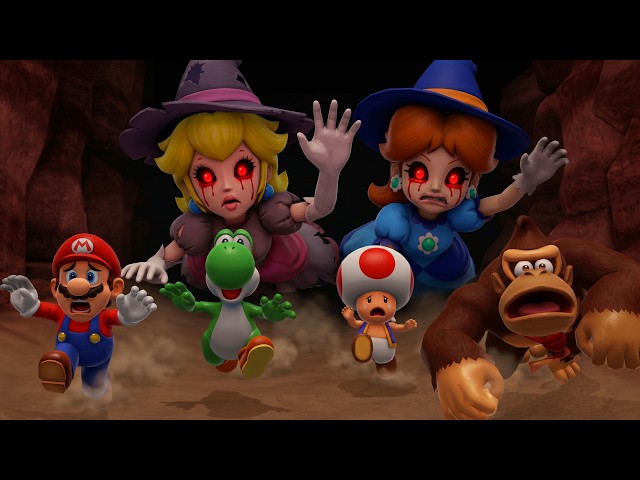 Mario Vs Yoshi Vs Toad Vs Donkey Kong! Super Mario Party Jamboree Minigame Showdown (4K UHD)