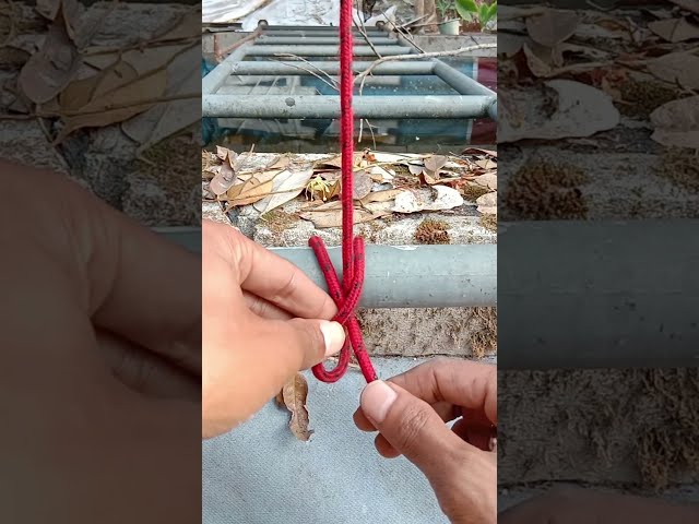 Smart Clove Hitch Tutorial #tutorial #rope #shorts