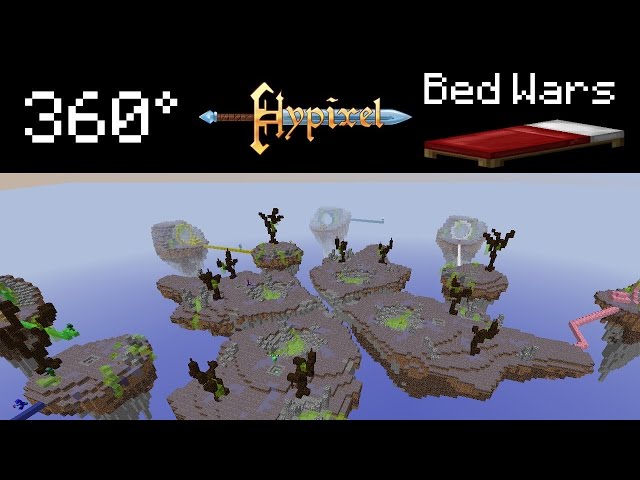 Minecraft - Bed Wars in 360 Degrees! 4K (10k Special!)