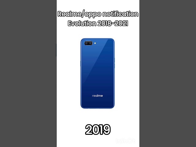 Realme/Oppo notification evolution 2018-2021