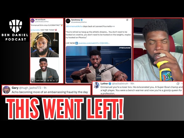 Emmanuel Acho DRAGGED For SUPERIORITY COMPLEX! Former NFL Player CHALLENGES HIM TO A FIGHT!