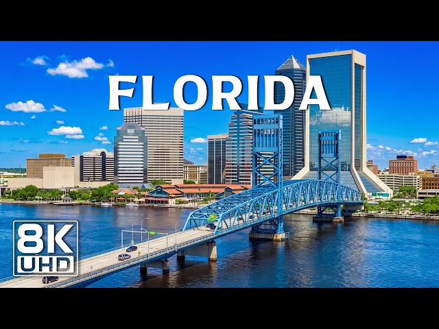 Florida 8K 🇺🇸 | Florida Like You’ve Never Seen It – Turquoise Waters, Beaches & Island Paradise
