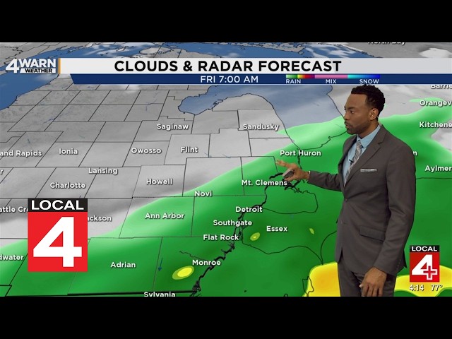 Metro Detroit weather forecast, Oct. 1, 2026  -- 4 p.m. Update