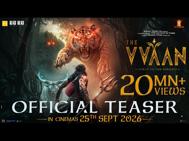 THE VVAAN - Official Teaser | Sidharth Malhotra | Tamannaah Bhatia | In Cinemas 25th Sept 2026