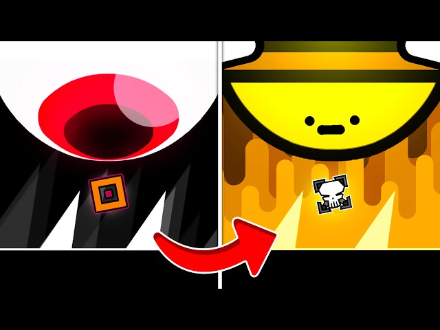 I COMBINED the Most POPULAR LEVELS in Geometry Dash!