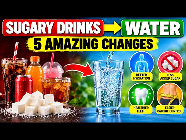 What Happens When You Replace Sugary Drinks With Water? 5 Surprising Benefits