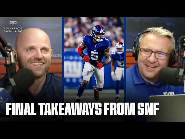 Final Takeaways From Sunday Night | Big Blue Kickoff Live | New York Giants