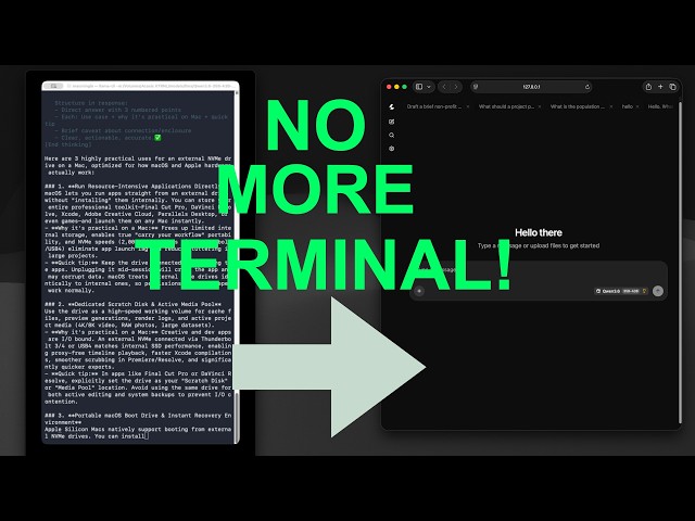 Run Local LLMs in Your Browser: Web UI for llama.cpp on Mac