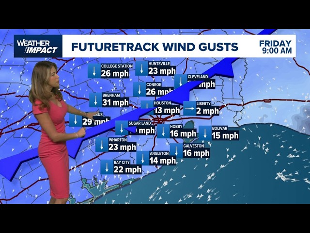 Houston weather: Fall front brings chilly temps to Southeast Texas