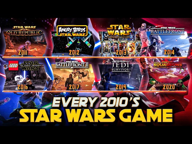 The Most Up & Down Era of Star Wars Games Explained