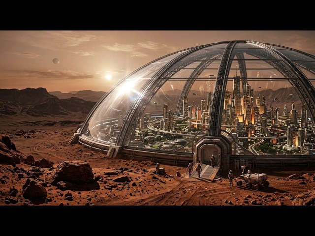 SCI-FI. YEAR 2600. Humanity Rules The Solar System. Immersive Techno-Visual Experience.#solarsystem