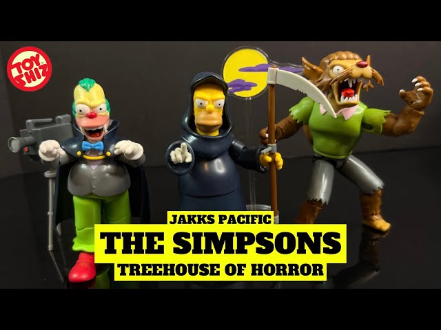 2026 THE SIMPSONS 5in TREEHOUSE OF HORROR WAVE ONE | Jakks Pacific 