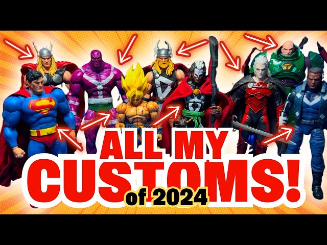 EVERY CUSTOM FIGURE I MADE IN 2024!