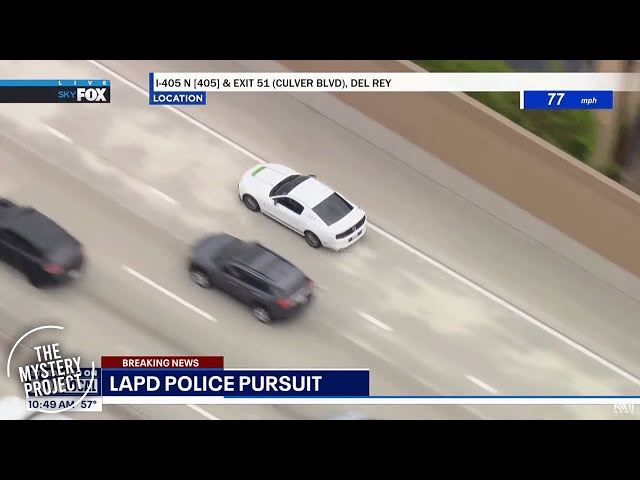 ⭕️ LIVE LAPD Car Chase Near West LA