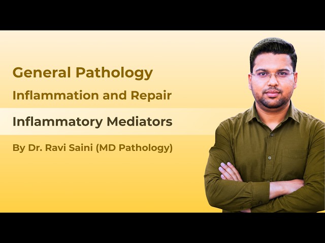 3 Inflammation and Repair | General Pathology | Inflammatory Mediators MBBS MD Pathology