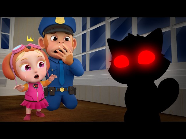 Monster Behind the Door | Monster Police 🚨 | Educational Kids Song | Rosoo Nursery Rhymes