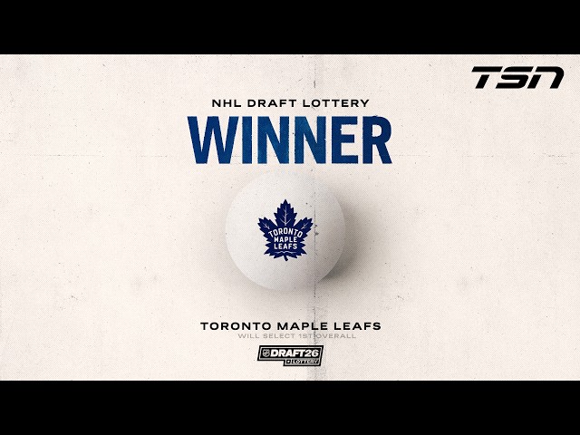 'Bailed out!': TSN Hockey panel reacts to the Maple Leafs winning the Draft Lottery