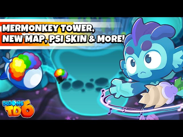Bloons TD 6 Update 44 Coming Soon - Mermonkey Has Arrived!
